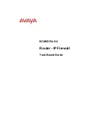 Предварительный просмотр 1 страницы Avaya BCM50 Rls 6.0 Task Based Manual