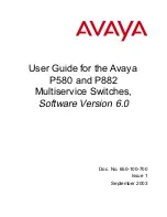 Avaya Cajun P580 User Manual предпросмотр