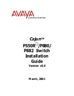 Avaya Cajun P880 Manager 5.1 Installation Manual предпросмотр