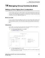 Предварительный просмотр 401 страницы Avaya Communication Manager Administrator'S Manual