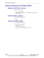 Preview for 20 page of Avaya CPSEE_TSP500 User Manual