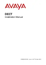 Avaya DECT Installation Manual preview