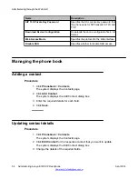 Предварительный просмотр 54 страницы Avaya E129 Administering