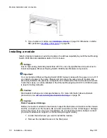 Preview for 58 page of Avaya Ethernet Routing Switch 8300 Installation Manual
