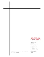 Предварительный просмотр 134 страницы Avaya FC1 User Manual