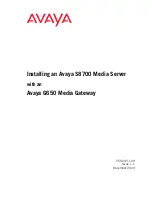 Avaya G650 Installation Instructions Manual preview