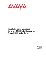 Avaya G700 Installation Manual preview