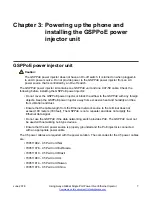 Предварительный просмотр 7 страницы Avaya Global Single Port Power over Ethernet Injector GSPPoE Manual