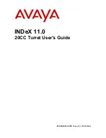 Предварительный просмотр 1 страницы Avaya INDeX 11.0 User Manual