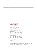 Preview for 40 page of Avaya Integral E3 analog Operating Instructions Manual