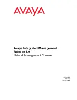 Preview for 1 page of Avaya Integrated Management User Manual