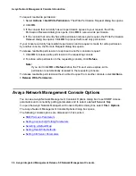 Preview for 36 page of Avaya Integrated Management User Manual