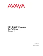 Avaya IP OFFICE 2420 User Manual preview