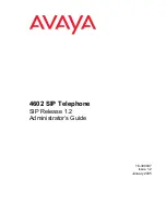 Предварительный просмотр 1 страницы Avaya IP Office 4602 Administrator'S Manual