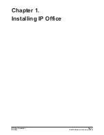 Предварительный просмотр 8 страницы Avaya IP Office Phone Manager Installation Manual