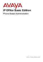 Avaya IP Office Phone Manager Manual предпросмотр