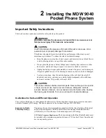 Preview for 13 page of Avaya IP Office TransTalk MDW 9040 Installation And Use Manual