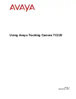 Avaya IX Tracking Camera TC220 Using Manual preview