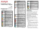 Avaya J189 SIP Quick Reference preview