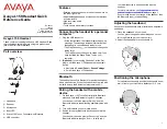 Avaya L159 Quick Reference Manual preview