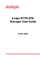 Preview for 1 page of Avaya M770 User Manual