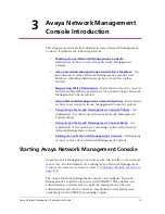 Preview for 22 page of Avaya Network Management Console User Manual