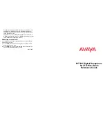 Предварительный просмотр 3 страницы Avaya Norstar Mode M7100 Reference Manual