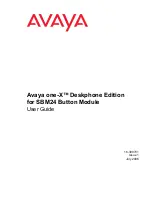 Avaya one-X Deskphone SBM24 User Manual предпросмотр