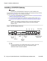 Preview for 16 page of Avaya one-X G10 PSTN Installation Manual