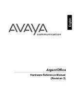 Предварительный просмотр 1 страницы Avaya Remote Access Module 4 Hardware Reference Manual