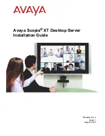 Предварительный просмотр 1 страницы Avaya Scopia XT Camera Switch Installation Manual