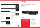 Avaya Scopia XT5000 Quick Setup Manual preview