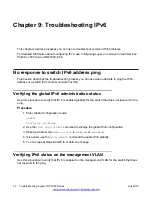 Предварительный просмотр 50 страницы Avaya Virtual Services Platform 7000 Series Troubleshooting Manual