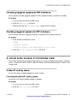 Предварительный просмотр 91 страницы Avaya Virtual Services Platform 7000 Series Troubleshooting Manual