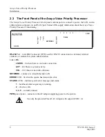 Предварительный просмотр 8 страницы Avaya Voice Priority Installation Manual