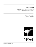 Avaya VSU 7500 User Manual preview