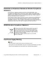 Предварительный просмотр 11 страницы Avaya WC 8180 Regulatory Information