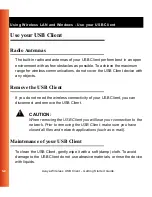 Предварительный просмотр 30 страницы Avaya Wireless USB Client Getting Started Manual