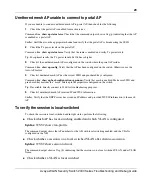 Preview for 29 page of Avaya WLAN Security Switch 2300 Series Troubleshooting And Debug Manual