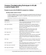 Preview for 39 page of Avaya WLAN Security Switch 2300 Series Troubleshooting And Debug Manual