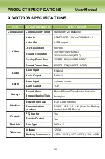 Предварительный просмотр 92 страницы AVC Technology VDT7008 User Manual