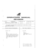 Avco Lycoming AIO-320 Series Operator'S Manual preview