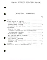 Предварительный просмотр 67 страницы Avco Lycoming HIO-540 Series Operator'S Manual