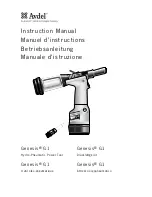 Avdel Genesis G1 Instruction Manual preview