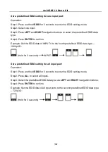 Preview for 17 page of AVDIS GeMNeXT Matrix-4X4-HBT-H2-KIT User Manual