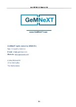 Предварительный просмотр 56 страницы AVDIS GeMNeXT Matrix-4X4-HBT-H2-KIT User Manual