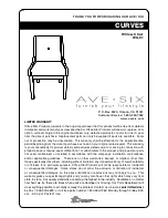 Ave Six CURVES WIL51 Assembly Instructions предпросмотр