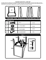 Предварительный просмотр 2 страницы Ave Six CURVES WIL51 Assembly Instructions