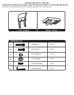 Предварительный просмотр 2 страницы Ave Six KELSEY KLS20 Assembly Instructions