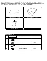 Предварительный просмотр 2 страницы Ave Six MILAN CHAIR MIL51N Assembly Instructions